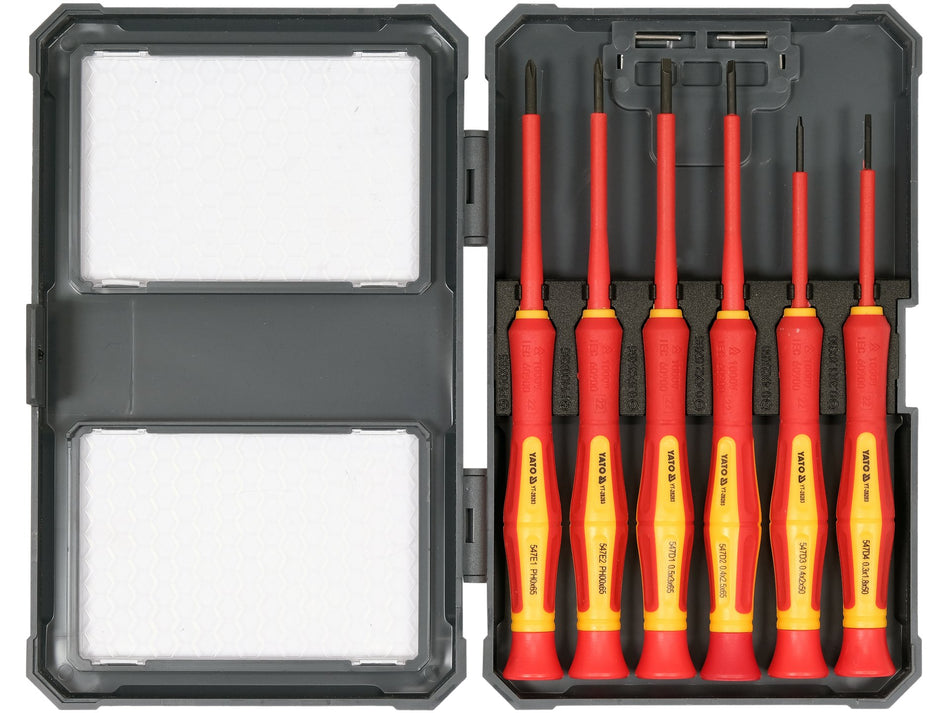 Set, Yato, 6 surubelnite de precizie VDE