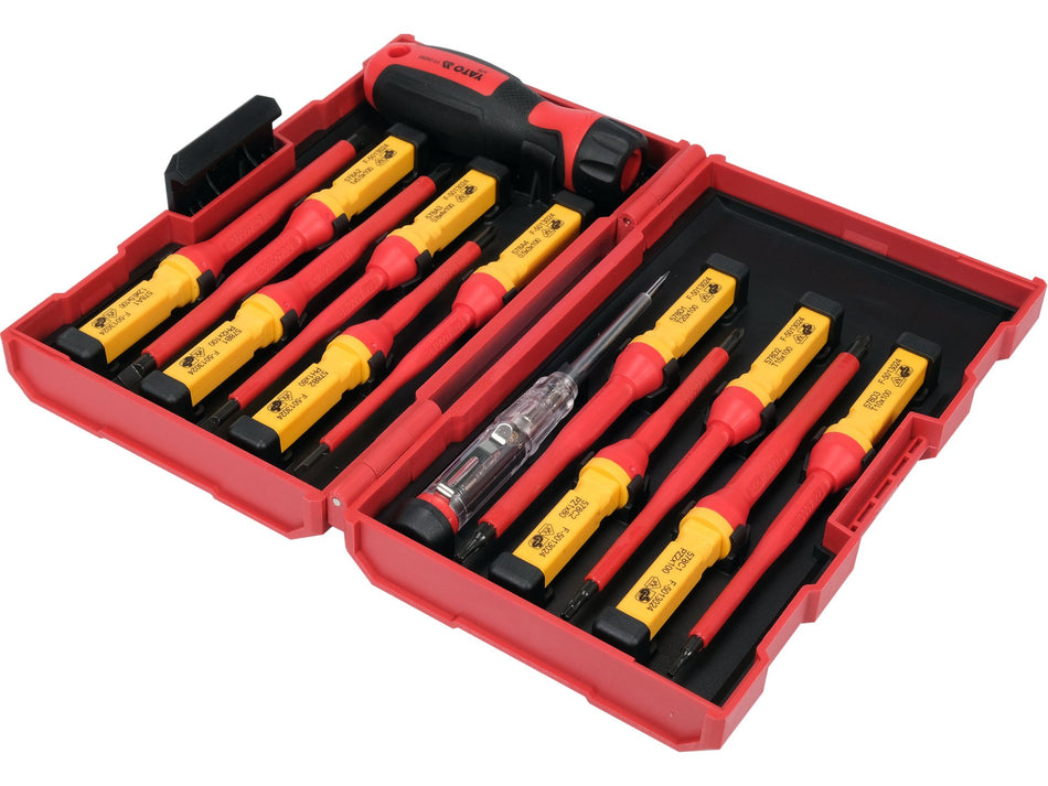 Set surubelnita VDE, Yato, 11 capete interschimbabile + creion tensiune