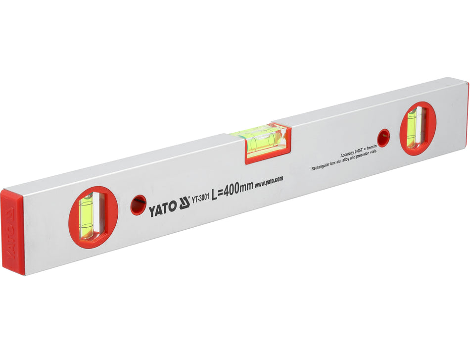 Nivela aluminiu Yato 400mm, 3 bule YATO YT-3001