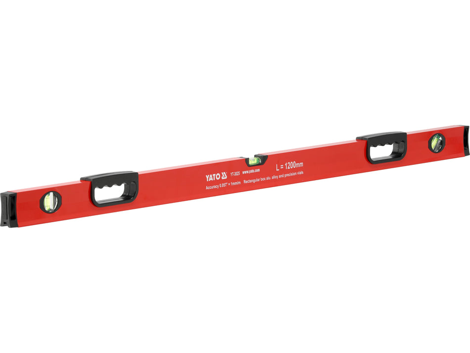 Nivela aluminiu Yato 1200mm, 3 bule YATO YT-3025