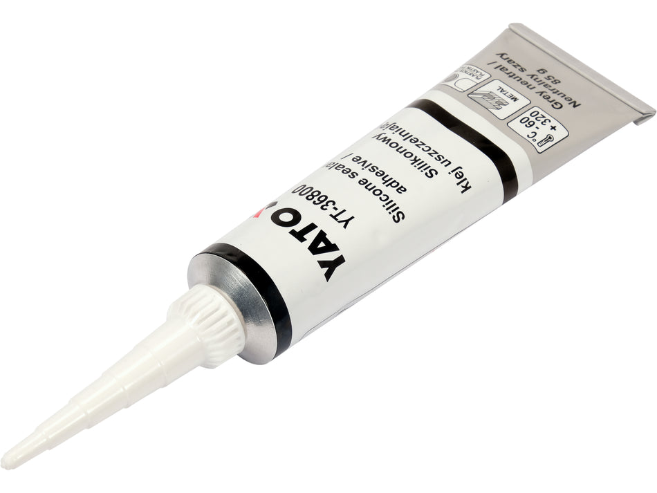 Adeziv sigilant siliconic Yato 85g, gri YATO YT-36800
