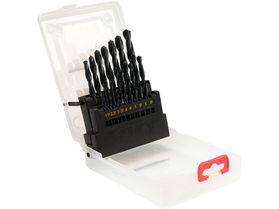 Set burghie metal hss Yato 19 buc, 1-10mm YATO YT-4462