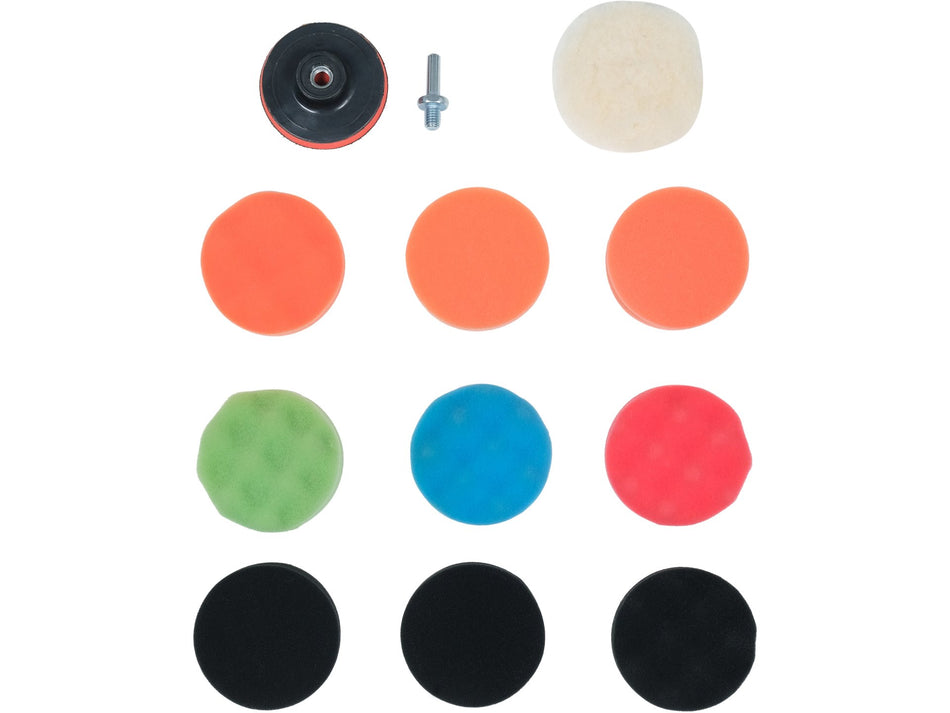 Set bureti polisat Yato 80mm, m10, 12 piese YATO...