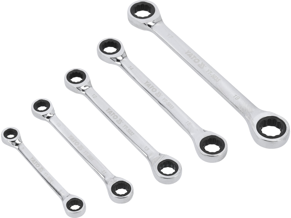 Set chei inelare cu clichet Yato 5 buc YATO YT-5038