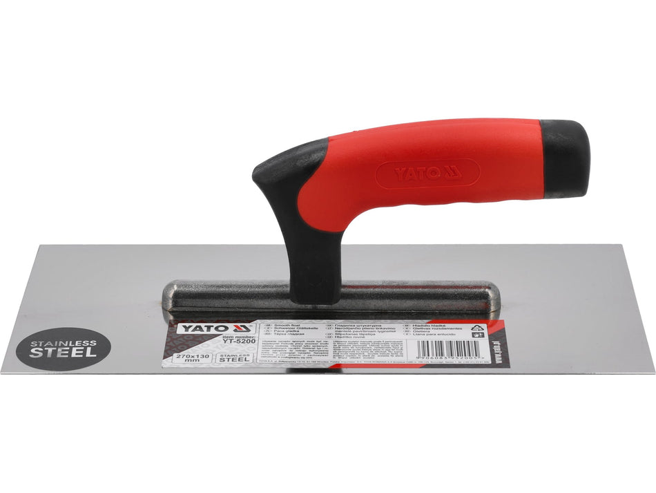 Gletiera dreapta inox Yato 270x130mm YATO YT-5200