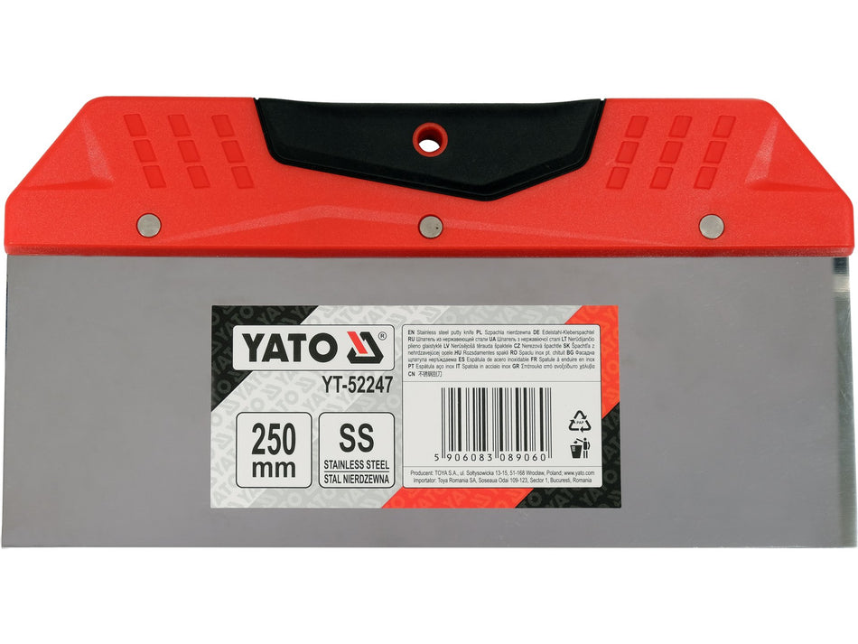 Spaclu inox pentru chituit Yato 250mm YATO YT-52247