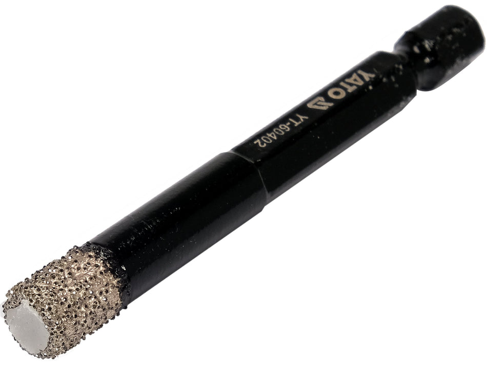Burghiu diamantat pentru ceramica Yato 8mm hex YATO...