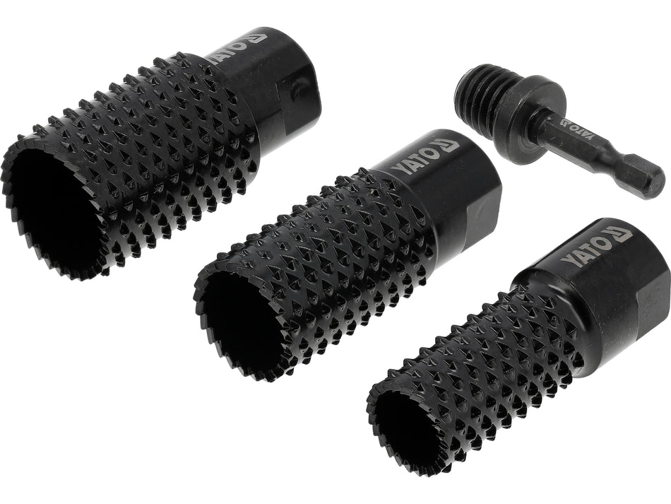 Set Yato 4 freze cilindrice pentru lemn YATO YT-61775