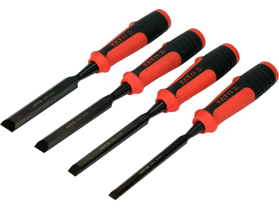 Set dalti pentru lemn Yato 4 buc, 10-12-16-20mm, crv