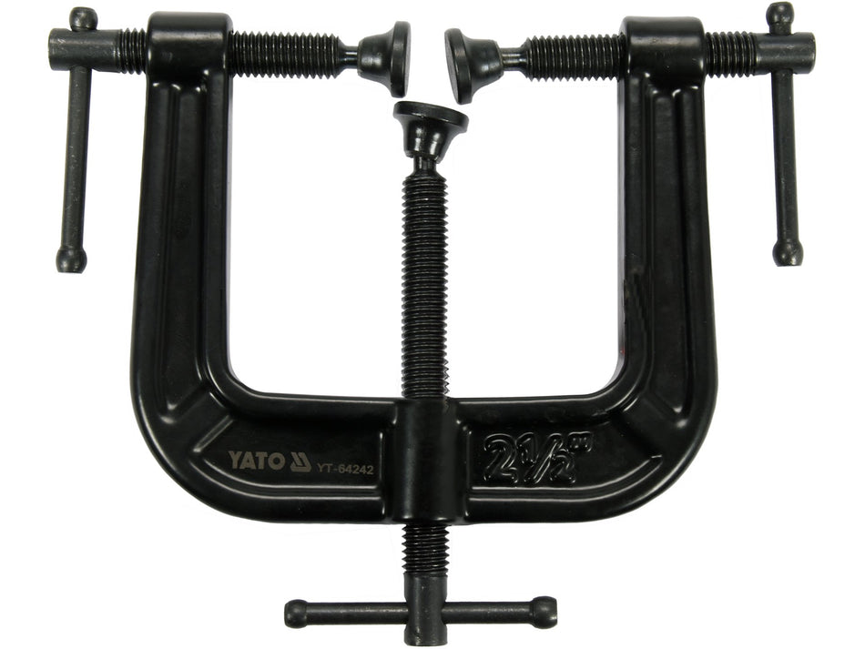 Clema prindere Yato in 3 puncte, 62x62mm/2, 5''x2, 5