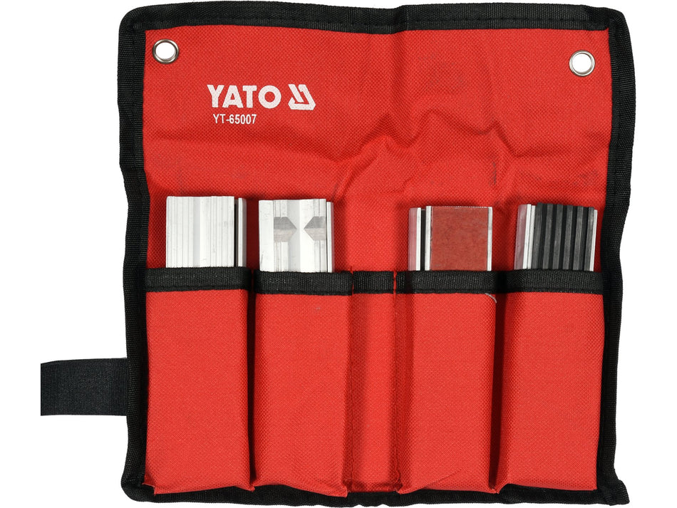 Set Yato 4 bacuri de rezerva pentru menghine, 125mm...