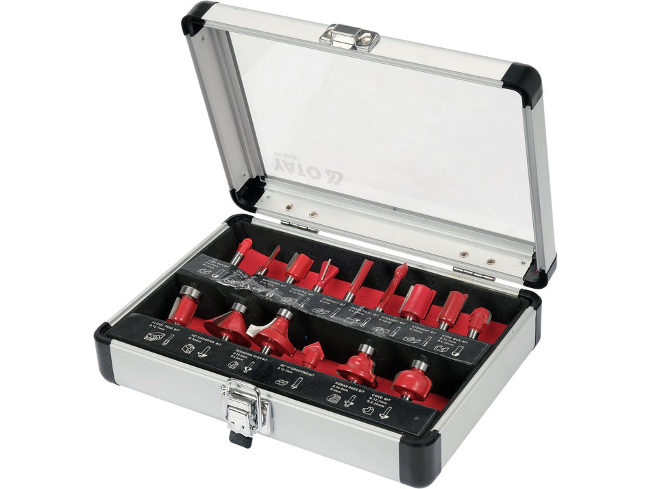 Set de freze pentru lemn Yato 15 buc YATO YT-68007