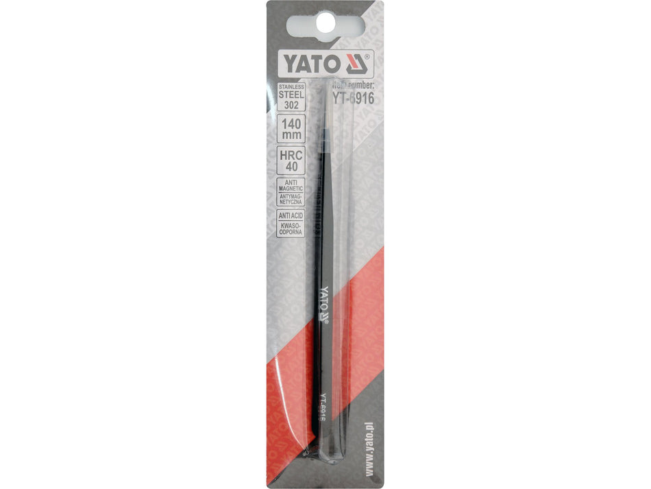 Penseta otel antimagnetica Yato 140mm, 40hrc YATO...