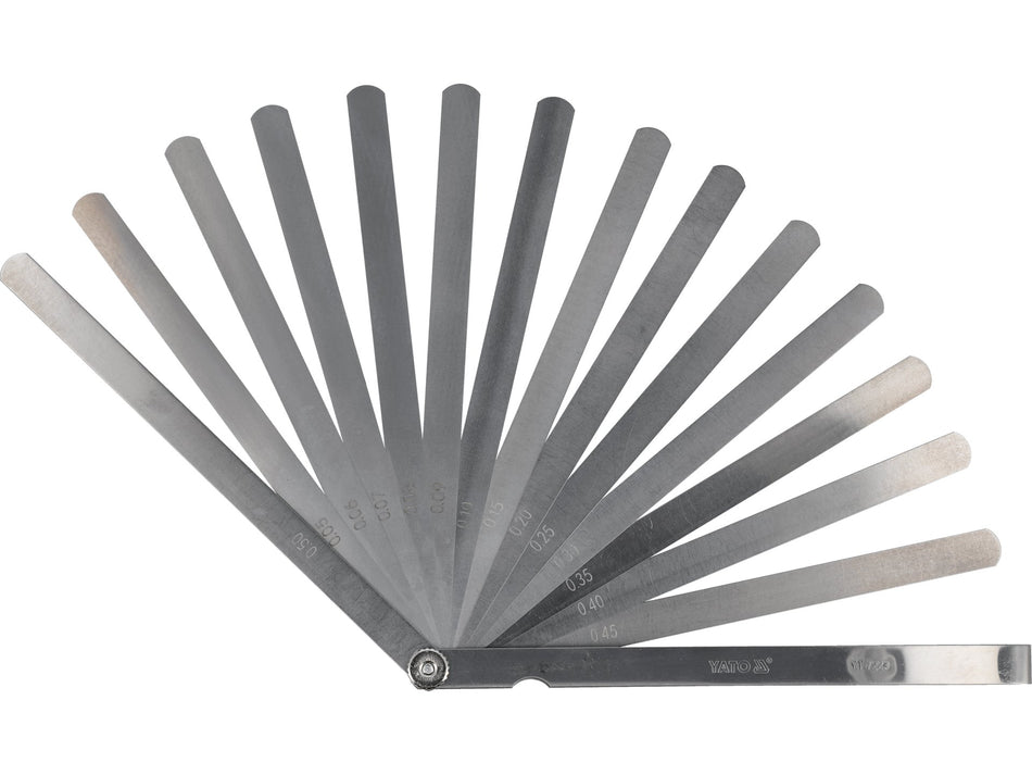 Lere Yato 200mm, 14 lame, 0, 05-0, 5mm YATO YT-7223