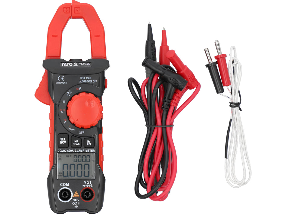 Multimetru rms real ac/dc Yato 10ma-600a YATO YT-730934