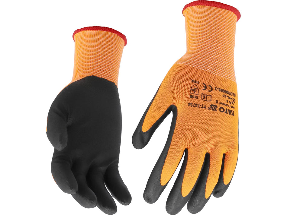 Manusi protectie nylon+nitril Yato 8 YATO YT-74754