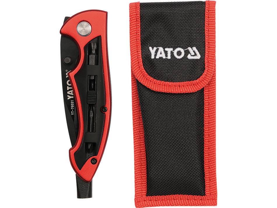 Cutit multifunctional Yato 2 in 1, cutit + surubelnita