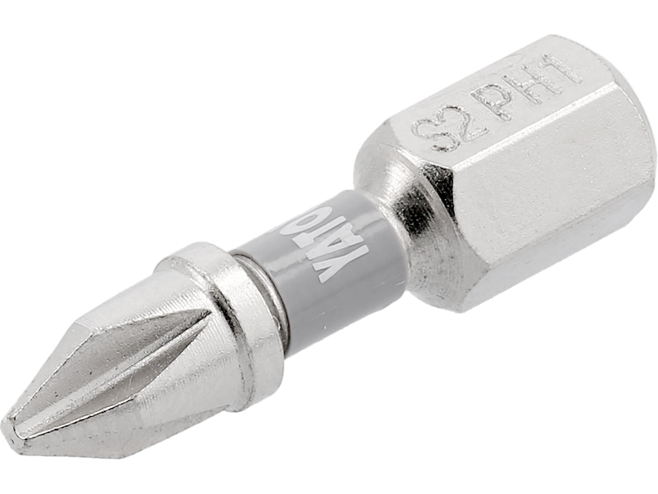 Biti 1/4 Yato 25mm ph1, 2 buc, ni YATO YT-78000