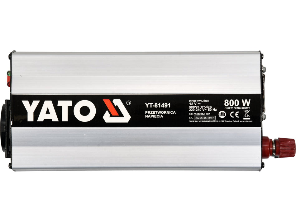 Invertor tensiune Yato 800W YATO YT-81491