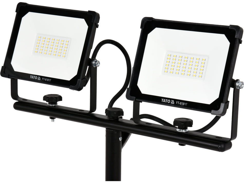 Proiector Yato 2x30W smd LED, cu stativ, 5400l YATO...