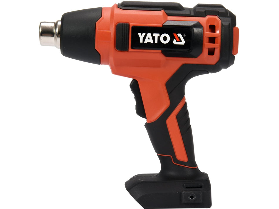 Pistol aer cald Yato 18v, 550 grade, 2 viteze, fara...