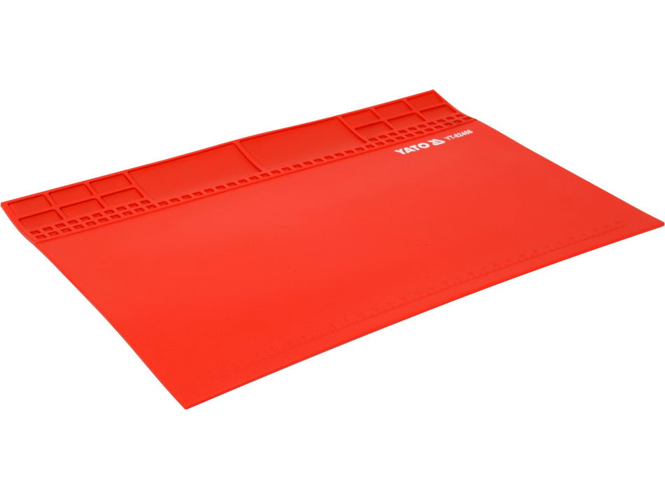 Covoras silicon pentru statie de lipit Yato 35x25 cm
