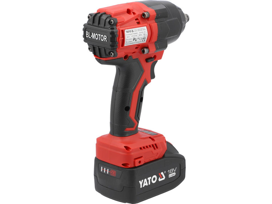 Pistol de impact Yato 18v 800nm bat+ incarc YATO...