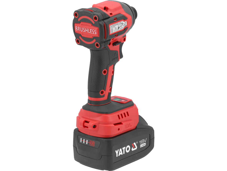 Surubelnita cu impact, Yato, 18v 230nm hex, 1x4ah