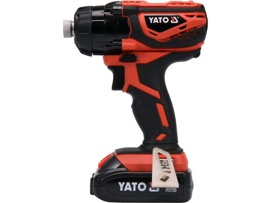 Surubelnita cu impact, Yato, 18v 1/4'', 160nm, 1x2ah