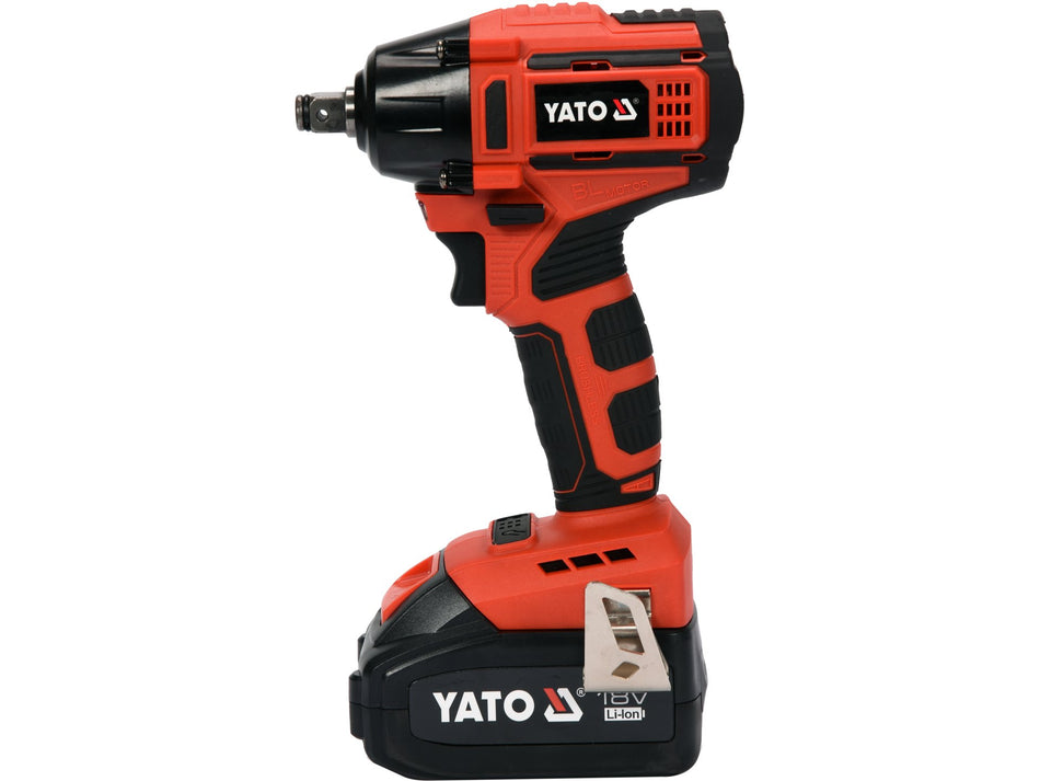 Pistol de impact, Yato, 18v, 250nm, 1x3ah