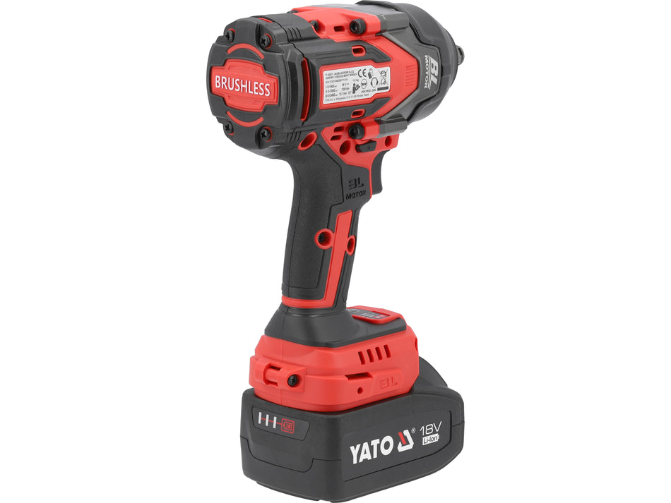Pistol de impact, Yato, 18v 1/2'' 1200nm, 1x4ah