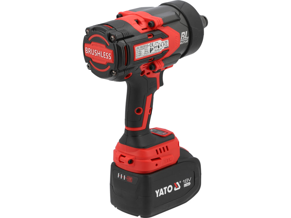 Pistol de impact Yato 18v 3/4'' 2400nm, 1x6ah YATO...