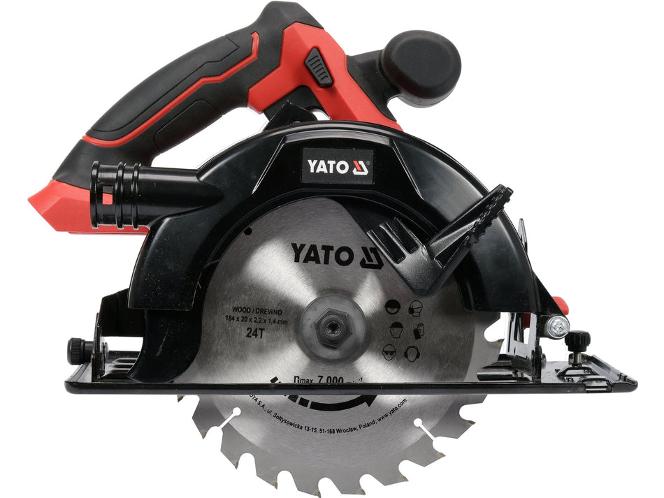 Circular de mana Yato 185mm, 18v, fara acumulator...