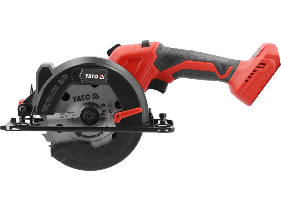 Fierastrau circularcu Yato 18v, 140mm, fara acumulator