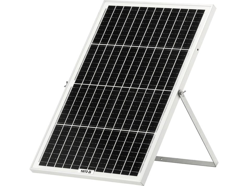 Incarcator solar si auto pentru acumulatori, Yato, 18v