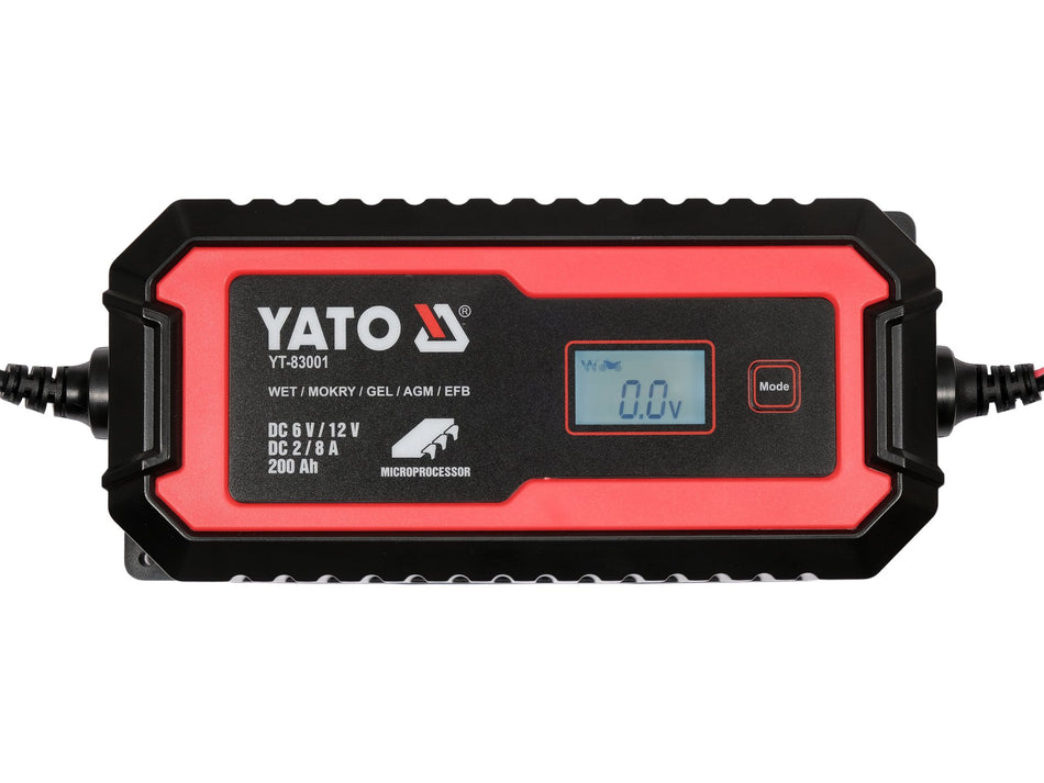 Redresor cu display lcd Yato, 6v/2a, 12v/8a YATO...