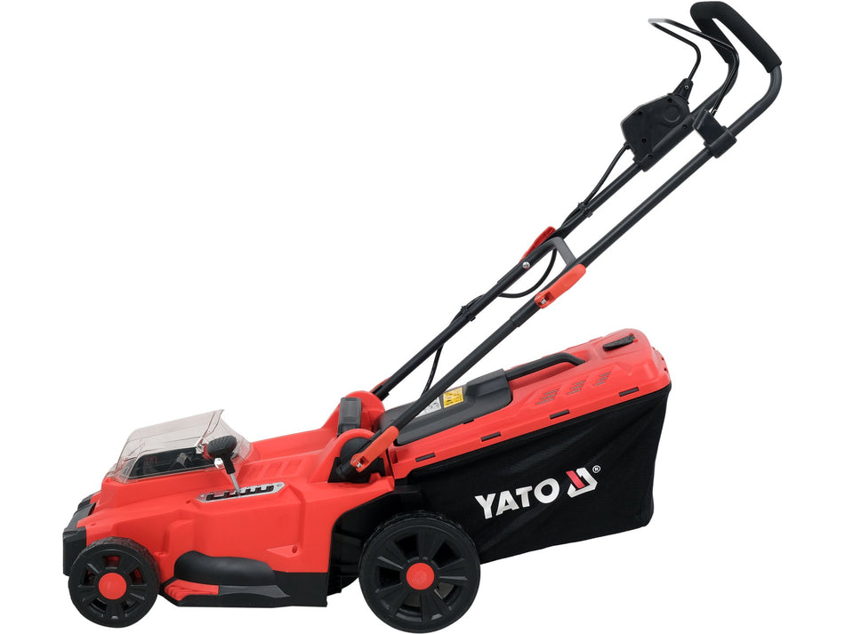 Masina de tuns iarba, Yato, 37cm 2x18v, fara acumulator