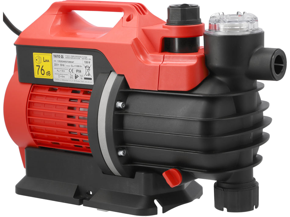 Hidrofor electronic cu filtru Yato 1300W YATO YT-85372