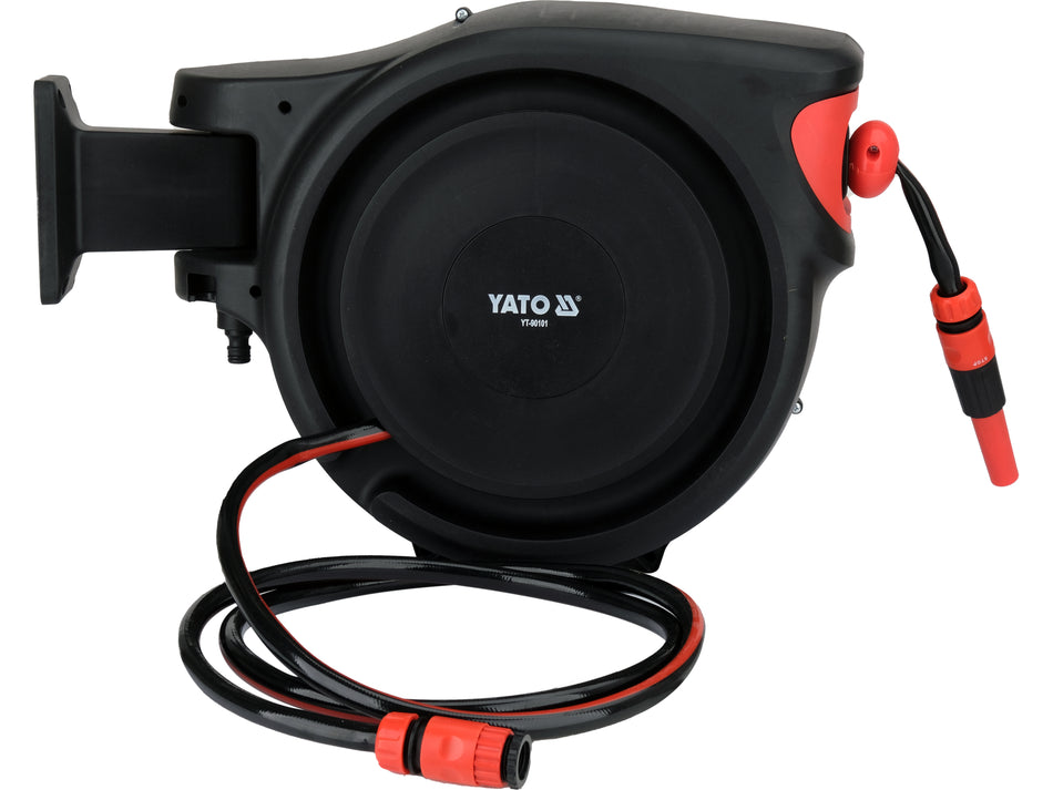 Furtun de apa pe tambur automat Yato 25m YATO YT-90101