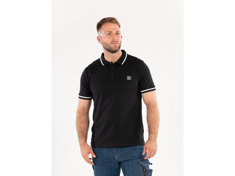 Tricou polo negru Yato marimea l YATO YT-78602