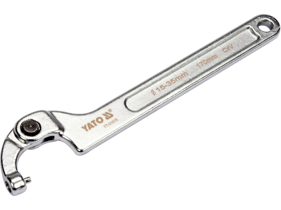 Cheie universala carlig cu stift 15-35mm Yato YATO...