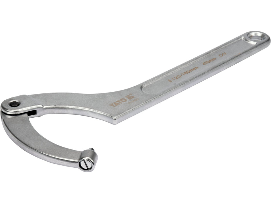 Cheie universala carlig cu stift 120-180mm Yato...