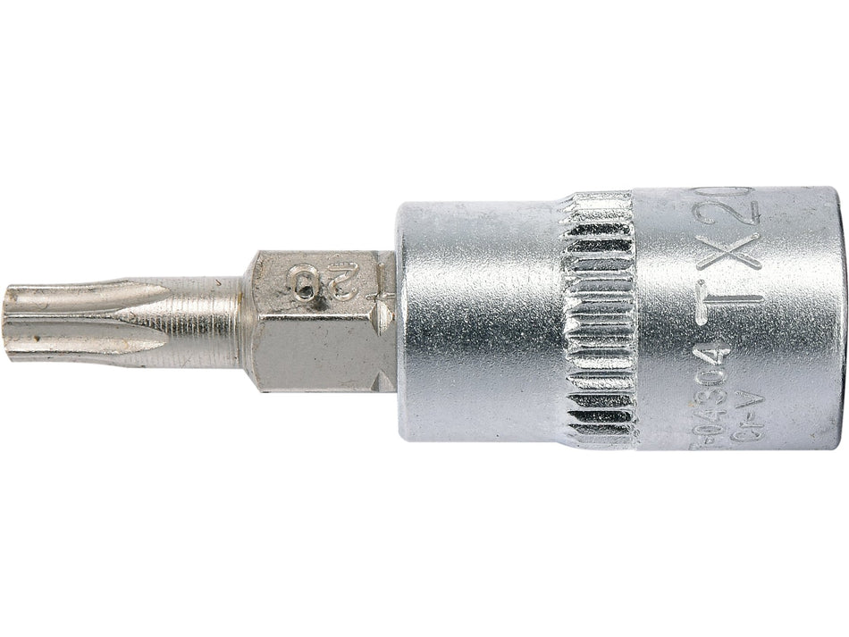 Bit torx Yato t20, cu adaptor 1/4'', 37mm YATO YT-04304