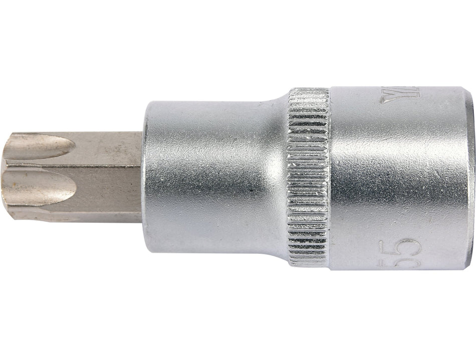 Bit torx Yato t55, cu adaptor 1/2'', 55mm YATO YT-04317