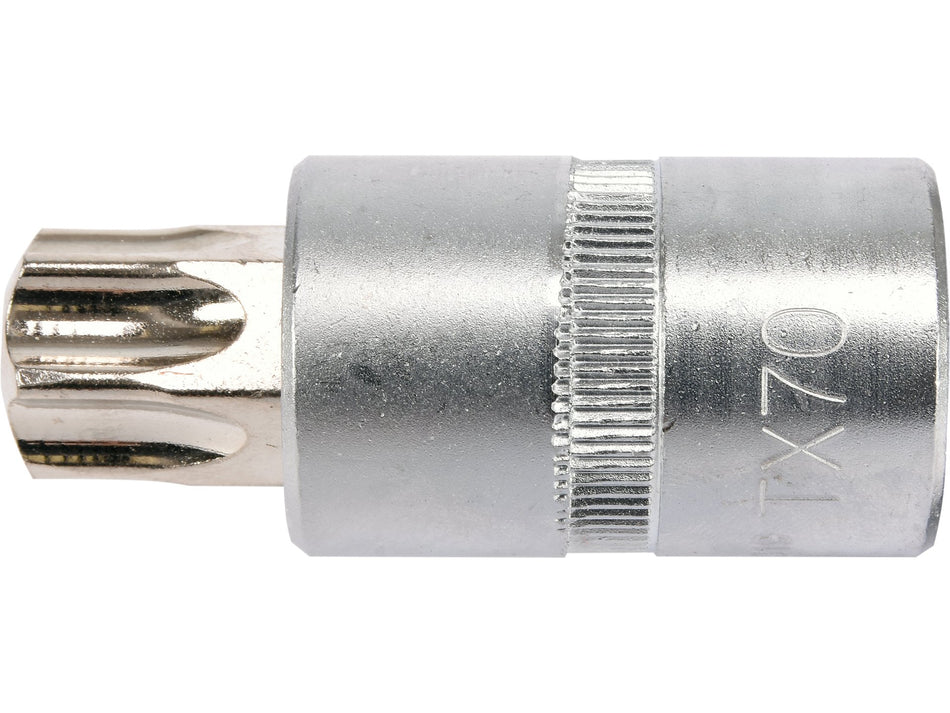 Bit torx Yato t70, cu adaptor 1/2'', 55mm YATO YT-04319