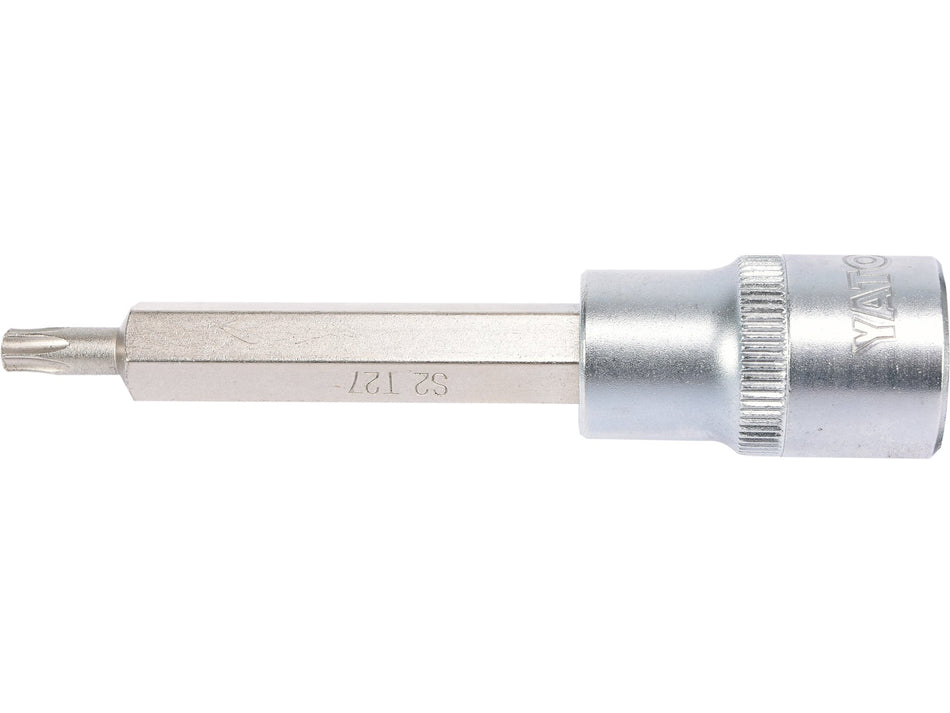 Bit torx cu adaptor 1/2'' Yato t27, 100mm YATO YT-04322