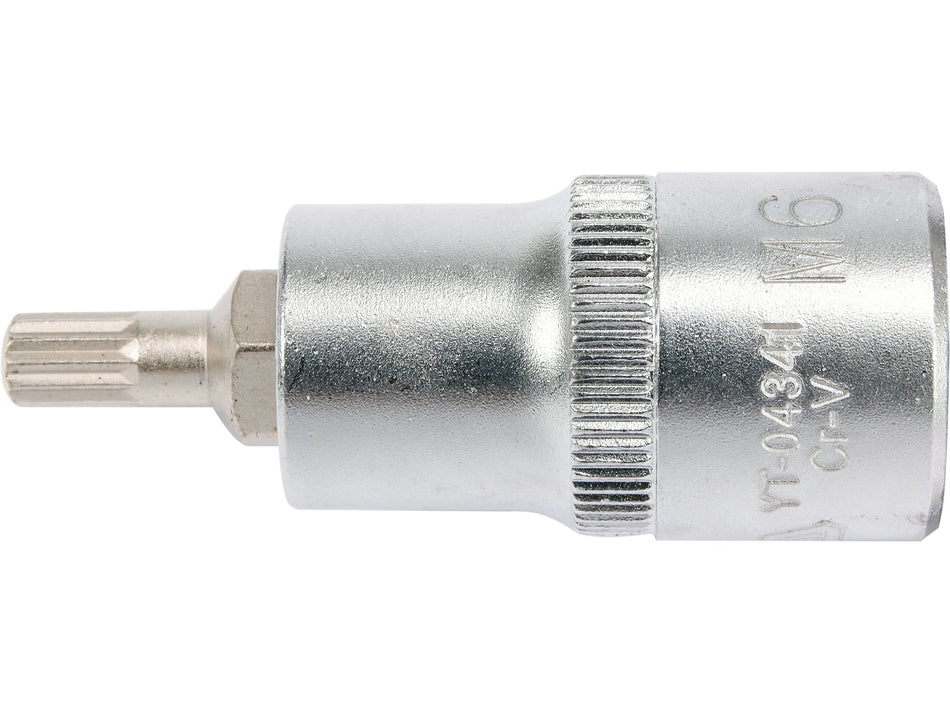 Bit spline Yato m6, cu adaptor 1/2'', 55mm YATO...