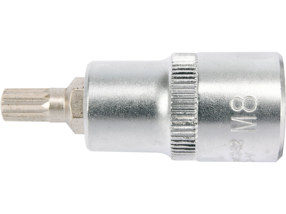 Bit spline Yato m8, cu adaptor 1/2'', 55mm YATO...
