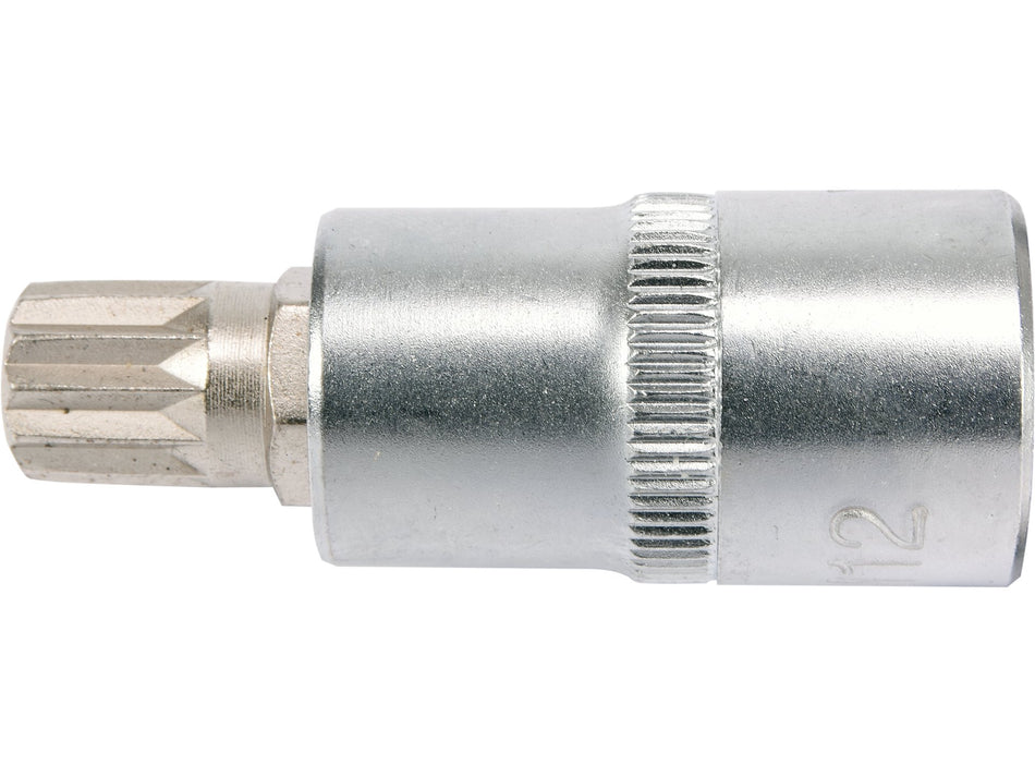 Bit spline Yato m12, cu adaptor 1/2'', 55mm YATO...