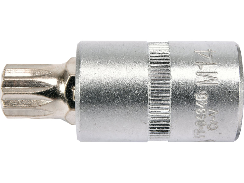 Bit spline Yato m14, cu adaptor 1/2'', 55mm YATO...